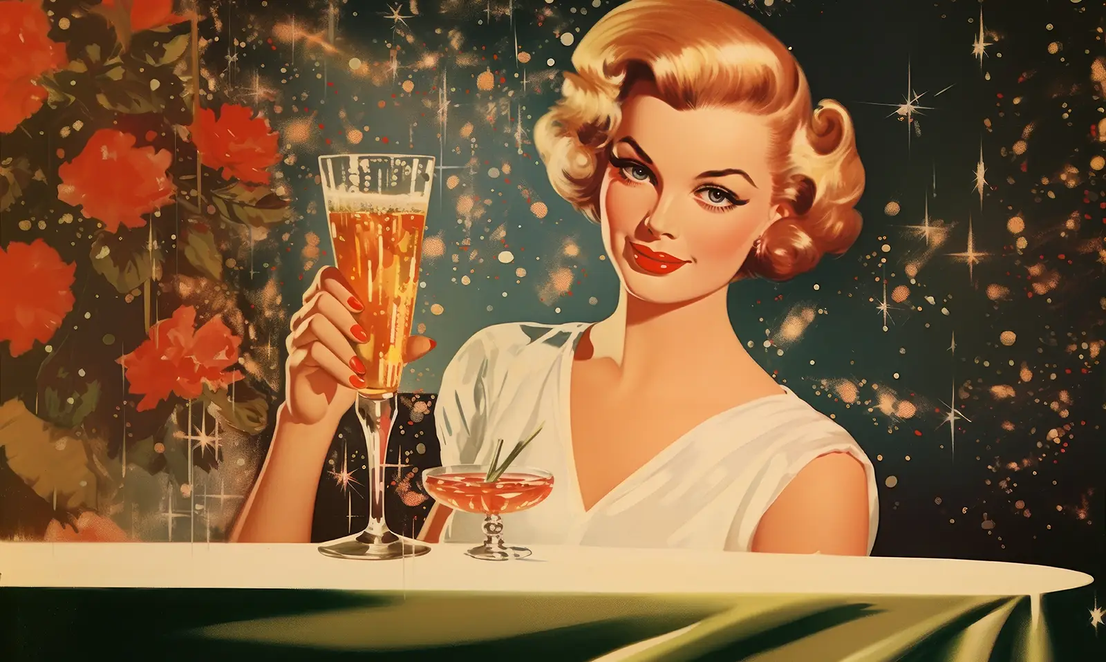 woman with beer 1600